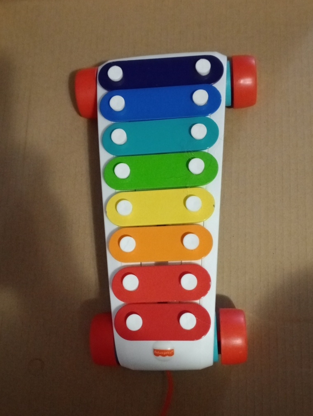 Fisher-Price Rainbow Xylophone Pull Toy - Multicolor